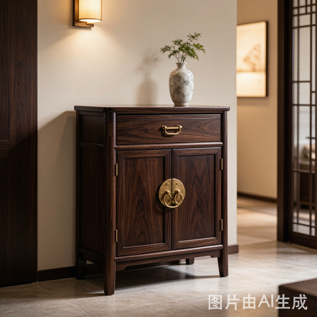新中式玄关柜